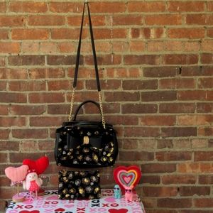 Betsey John leopard crossbody